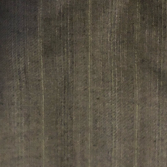 Y2K Corpcore Work Striped Wool Blend Trousers Pants - Picture 4 of 5